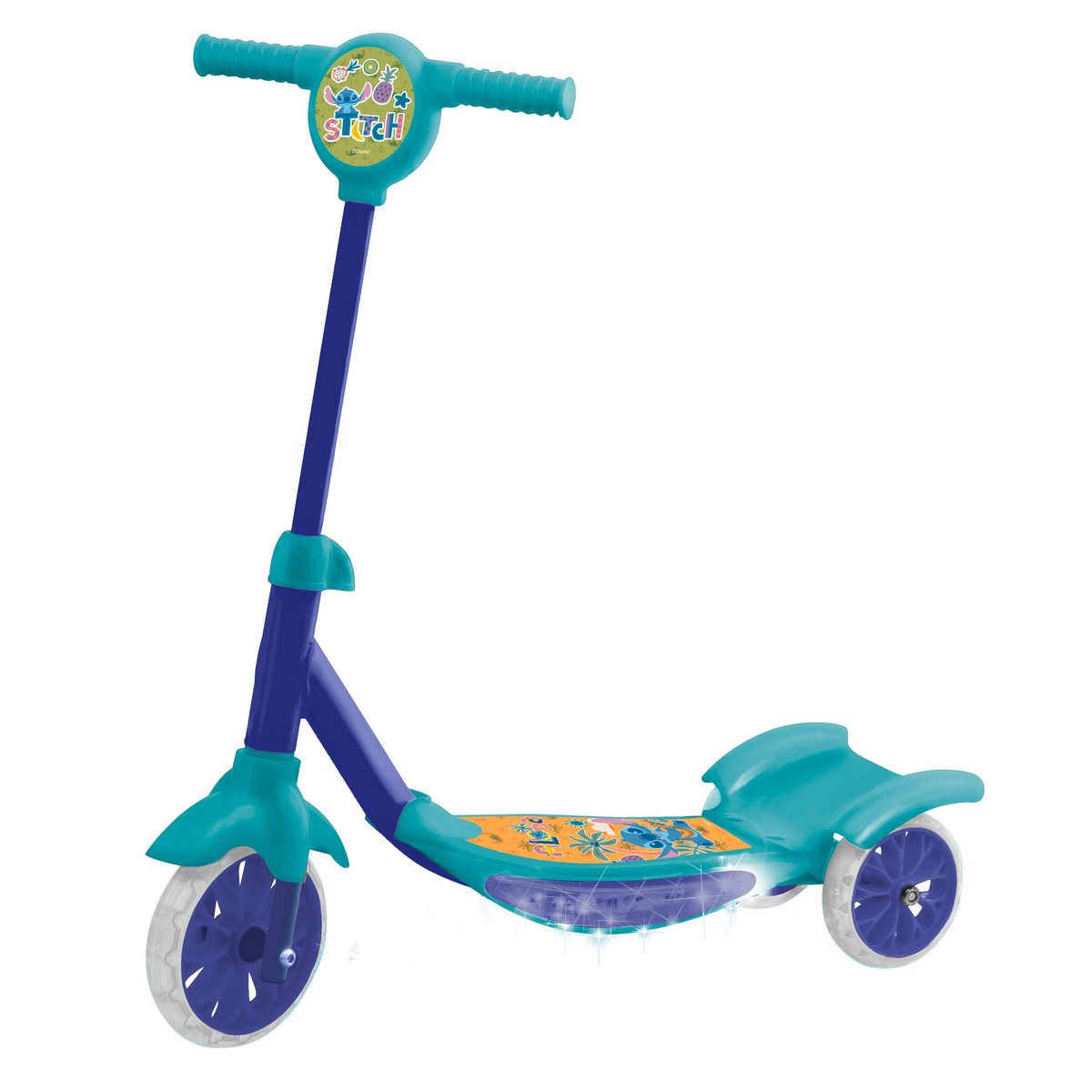 Tri-Scooter Con Luces Stitch Disney